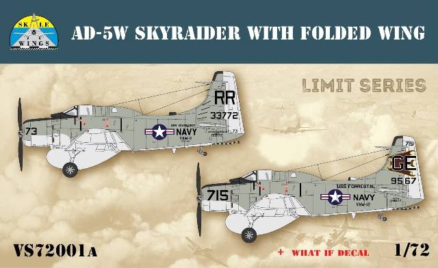 VS-72001a Самолет AD-5W Skyraider со складывающимися крыльями