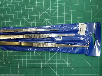 TW2-408 Набор из трех пинцетов длиной 30, 25 и 20 см