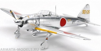 10317 1/48 MITSUBISHI A6M5/5A (ZEKE) silver plated (литники хромированные) 