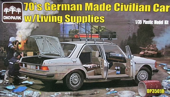 DP35018 German Made Civilian Car w/Living Supplies