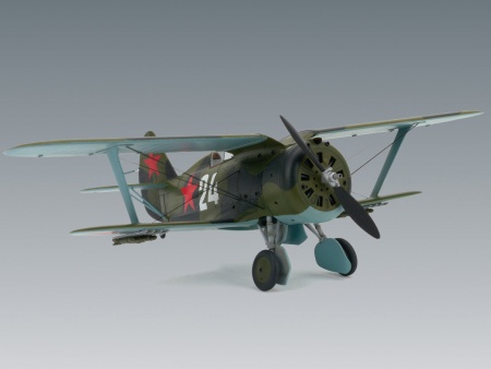 48095 И-153 Чайка Советский истребитель-биплан ІІ МВ ICM