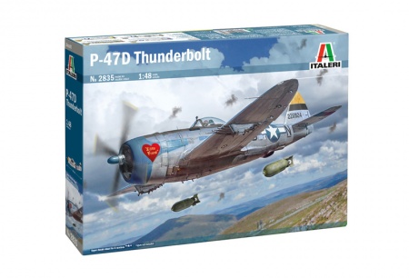 2835ИТ Самолет P-47D E.T.O. Italeri