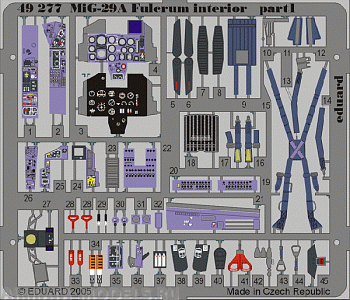 49277ED MiG-29A Fulcrum interior