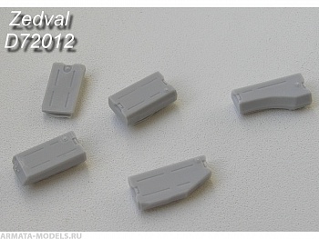 D72012ZV Топливные баки для Т-72-Т-90. в комплекте 5 шт.