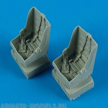 QB48482  T-28 Trojan Seats with Safety Belts 1/48