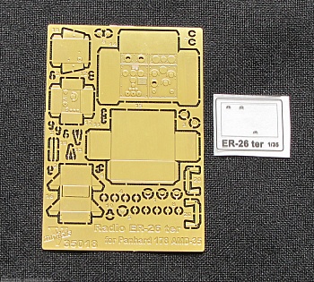 35018VM Фототравление Panhard rodio ER-26 ter