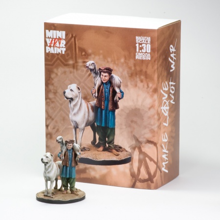 A-003 Афганский мальчик MiniWarPaint
