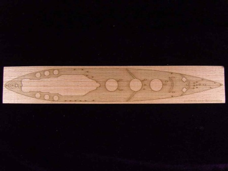 AW50022 Деревянная палуба для 1/600 HMS Nelson
