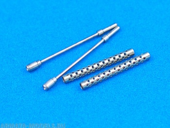 ABR-35-L-62  Дополнения для  Set of 2 Turned U.S barrels for Browning  M-1919 A4 with two part muzzle для любых моделей 1/35