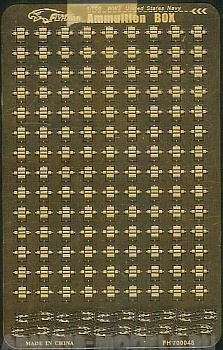 FH700048 Фототравление WWII USN Ammuition Box