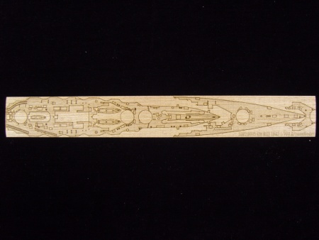 AW20015 Деревянная палуба для IJN HIEI