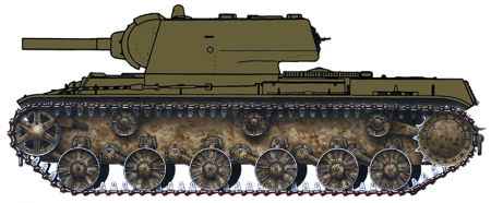 35021 Советский тяжелый танк КВ-9 ARK model