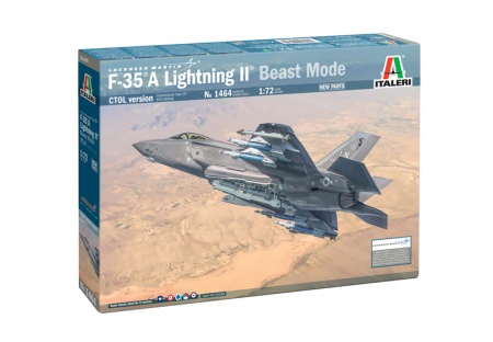 1464ИТ LOCKHHED MARTIN F35A (Beast Mode) Italeri