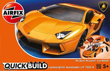 J6007 QUICKBUILD Lamborghini Aventador - Оранжевый
