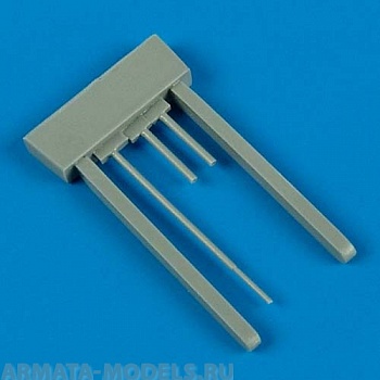 QB48461  1/48 M.S.406 gun barrels and pitot tube (HOBBYCR)