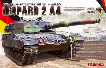 TS-016 GERMAN MAIN BATTLE TANK LEOPARD 2 A4 1/35