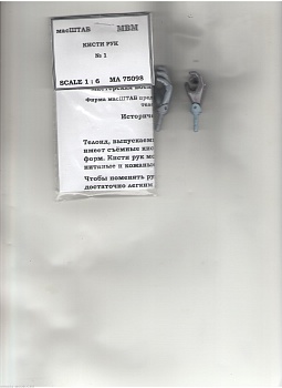 75098 Руки телоида №1