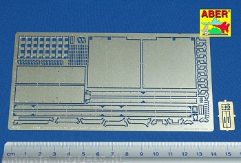 ABR-16-004  Дополнения для  Front fenders for Tiger I, Ausf.E – (Early/Late version) для Tamiya 1/16