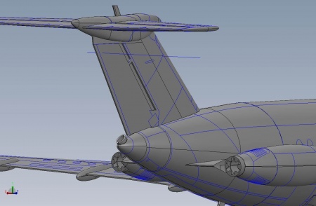 ЕЕ144143_5 Авиалайнер BAC 1-11-200 USAir Восточный экспресс