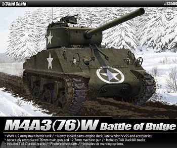 13500 Танк   M4A3 (76)W Battle of Bulge