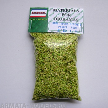 3028 Крона деревьев Раннее лето