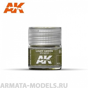 RC028 Краска Real Colors Light Green FS 34151 10ml