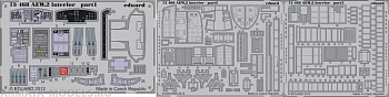 73468	 Фототравление Sea King AEW.2  interior S.A. For Cyber Hobby Kit