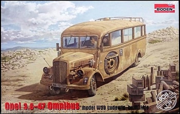 Rod808 Автобус Blitz 3.6  47 Omnibus model W39 Ludewig  built, late