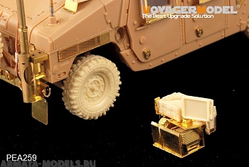 PEA259 Набор фототравления для US ARMY HUMVEE Blue Force Tracker & SincGar Unit(GP)