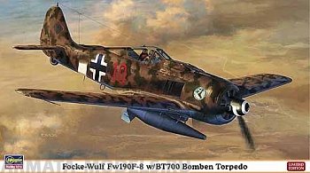 09950 Focke-Wulf FW190F-8 with BT700 Bomben Torpedo Limited Edition