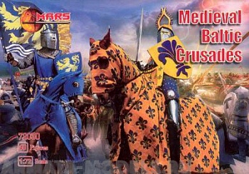 72030MR Фигуры Medieval Baltic Crusaders 1/72 Mars