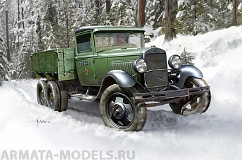 83837 Грузовик Soviet GAZ-AAA Cargo Truck