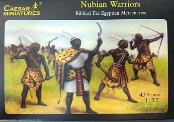 H049CSR Фигуры Nubian Warriors 1/72 Caesar Miniatures