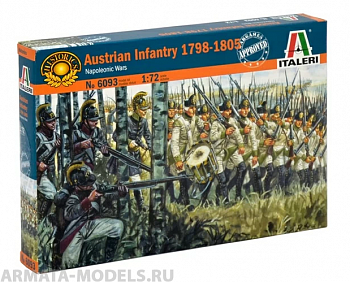 6093ИТ Солдатики Австрийская пехота 1798-1805
