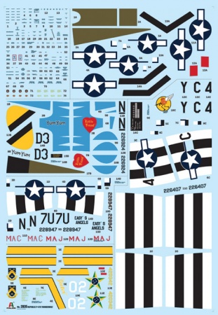 2835ИТ Самолет P-47D E.T.O. Italeri