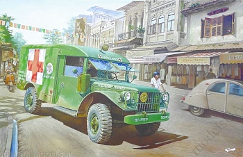 Rod811 M43 3/4 ton 4x4 Ambulance truck