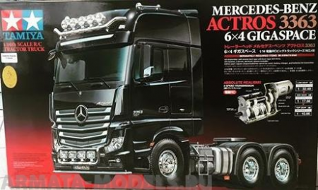 56348T Mercedes-Benz Actros 3363 GigaSpace Tamiya