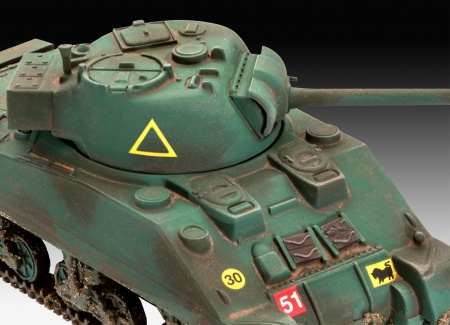 Диорама Британский танк - Sherman Firefly Revell