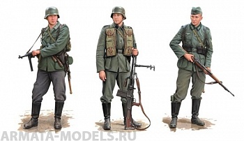Набор фигурок 6791Д НЕМ.ПЕХОТА БИТВА ЗА СМОЛЕНСК И РОСЛАВЛЬ1941