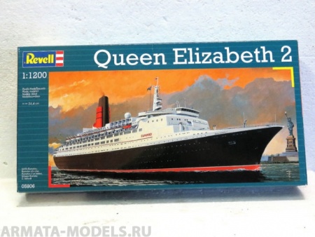 05806 Пароход Queen Elizabeth II Revell