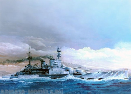 05312 Линкор Рипалс 1941г. Trumpeter