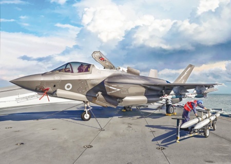 2810ИТ Самолет  F-35B quot;LIGHTNINGquot; II (10013160/011122/3526709, ИТАЛИЯ) Italeri