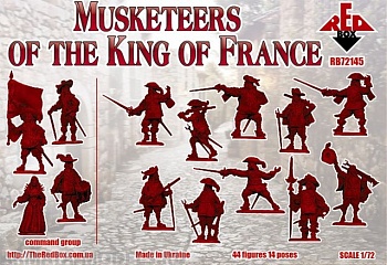 RB72145 Фигуры Musketeers of the King of France