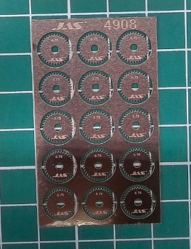 4908J Диск для ревитера  d 8,5 мм, шаг 0,75 мм, 15 шт.